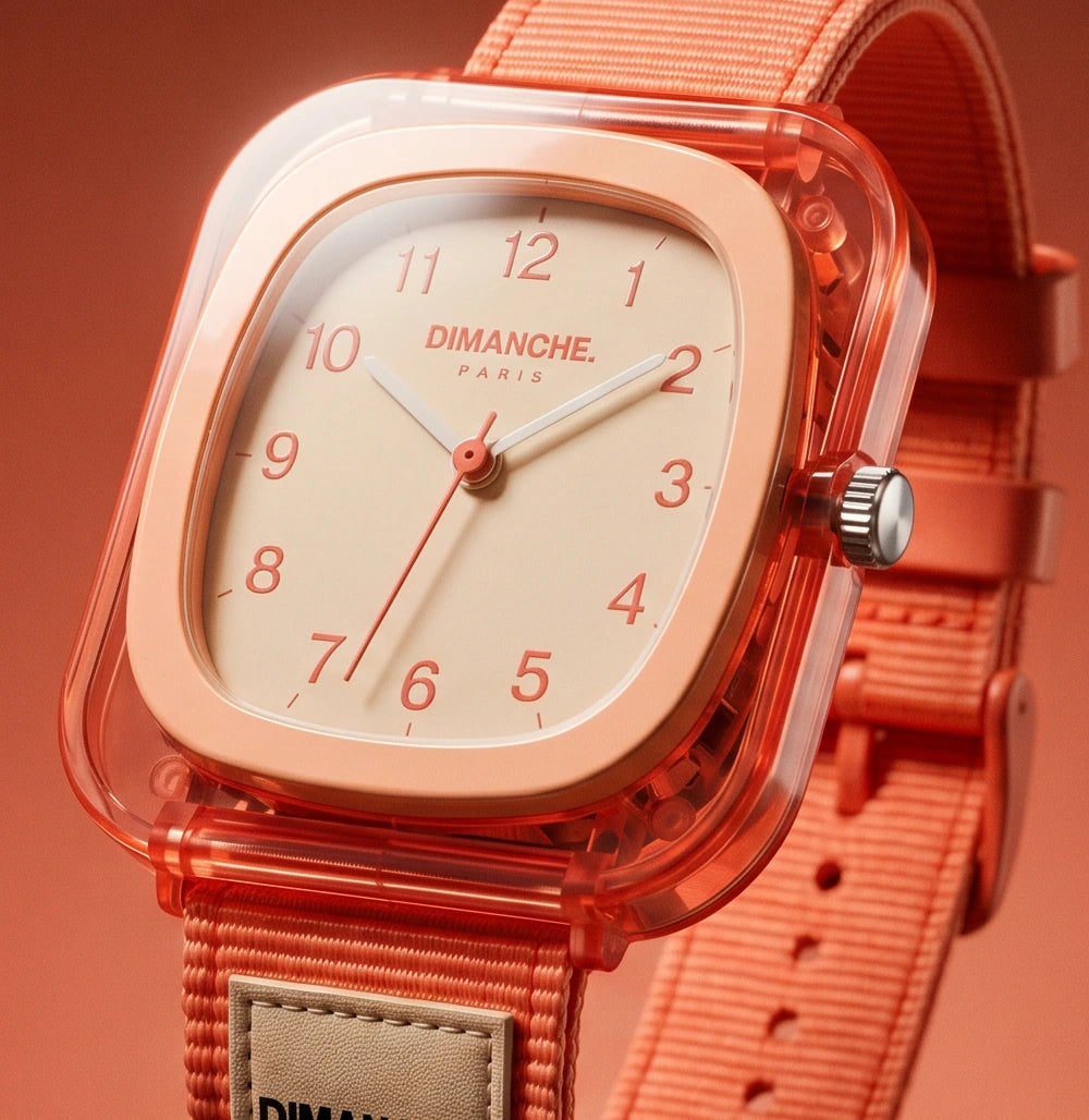 Dimanche Paris® Watch - Orange