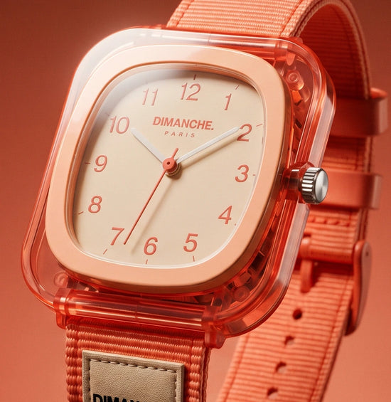 Dimanche Paris® Watch - Orange